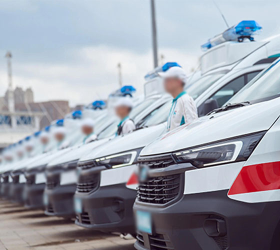 明光市服务车队展示