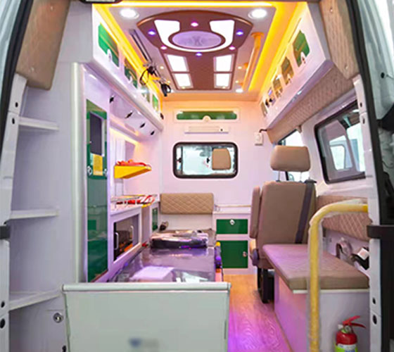 明光市车辆内部展示